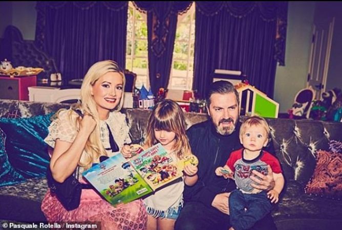  Pasquale Rotella with former wife Holly Madison and kids